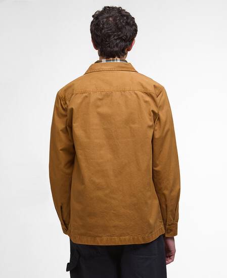 Harton Relaxed Overshirt Bronze Brown