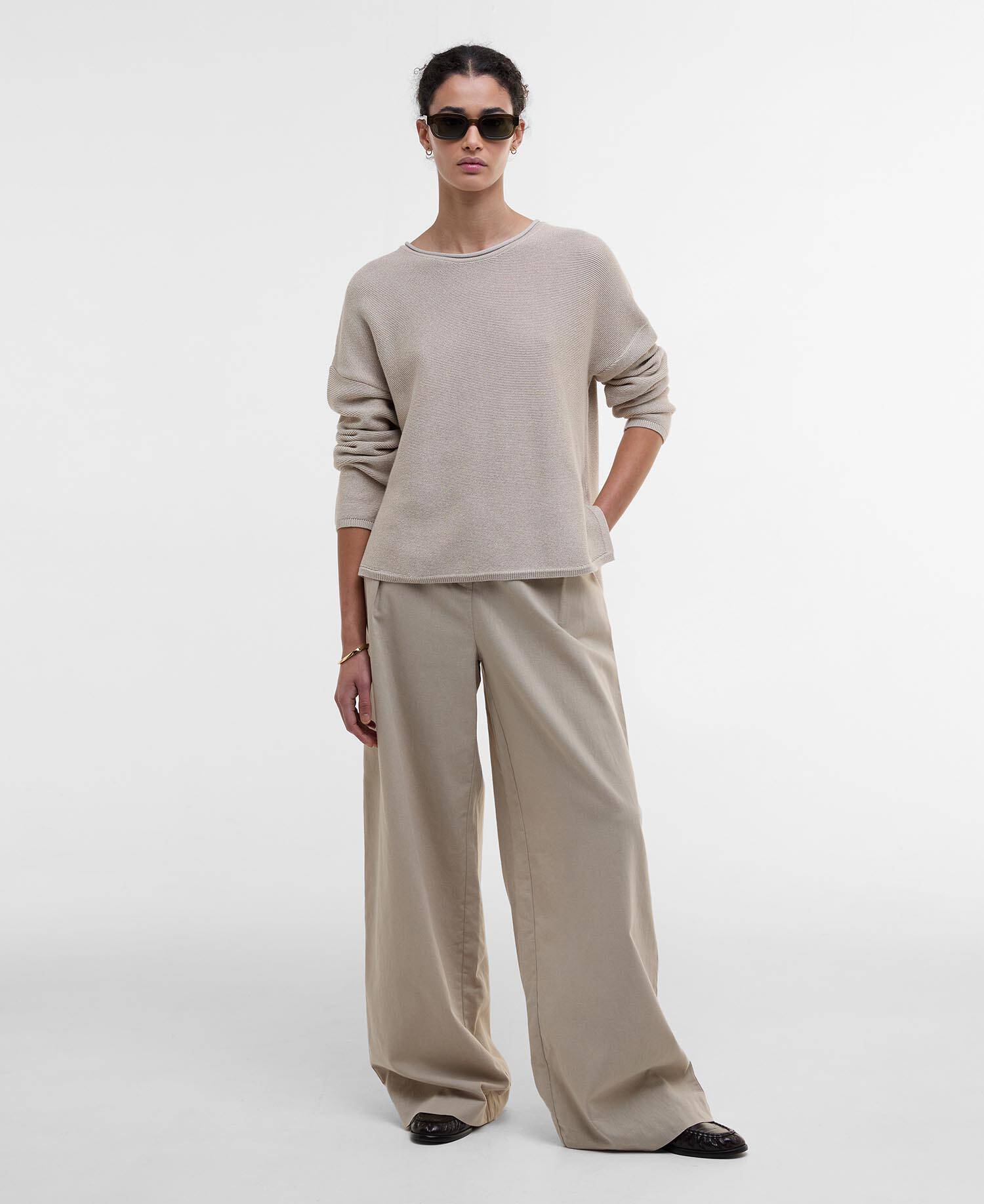 Marine Crew Neck Jumper image number 1