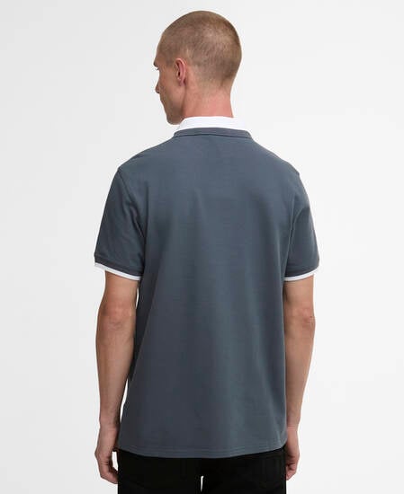Amped Polo Shirt Storm Grey