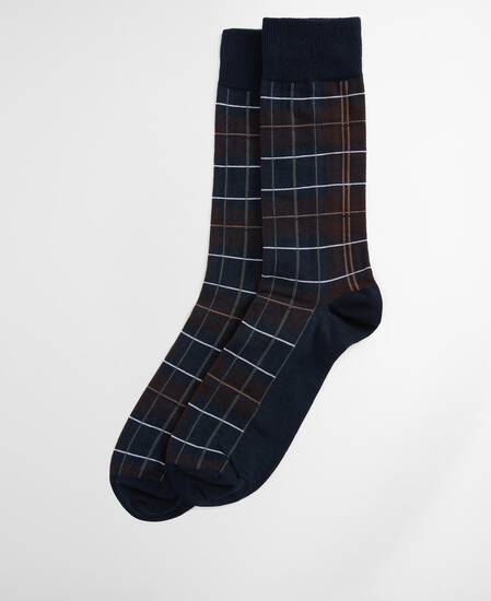 Calzini Blyth Midnight Oak Tartan