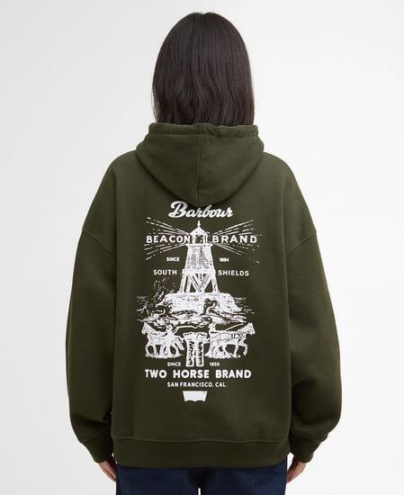Barbour x Levi's Graphic Hoodie Rosin