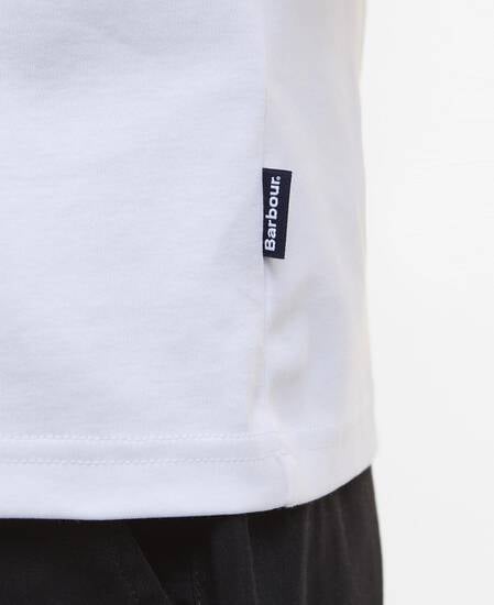 Corpatch Tailored Short-Sleeved Polo Shirt White