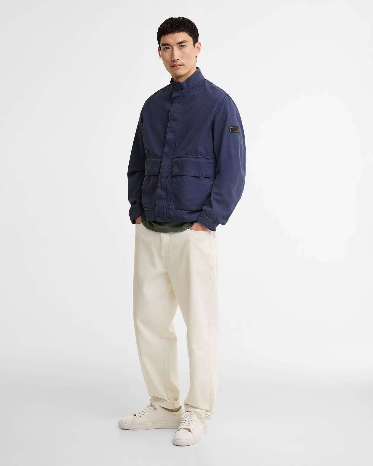 Freizeitjacke Melrow Oxford Navy image number 1