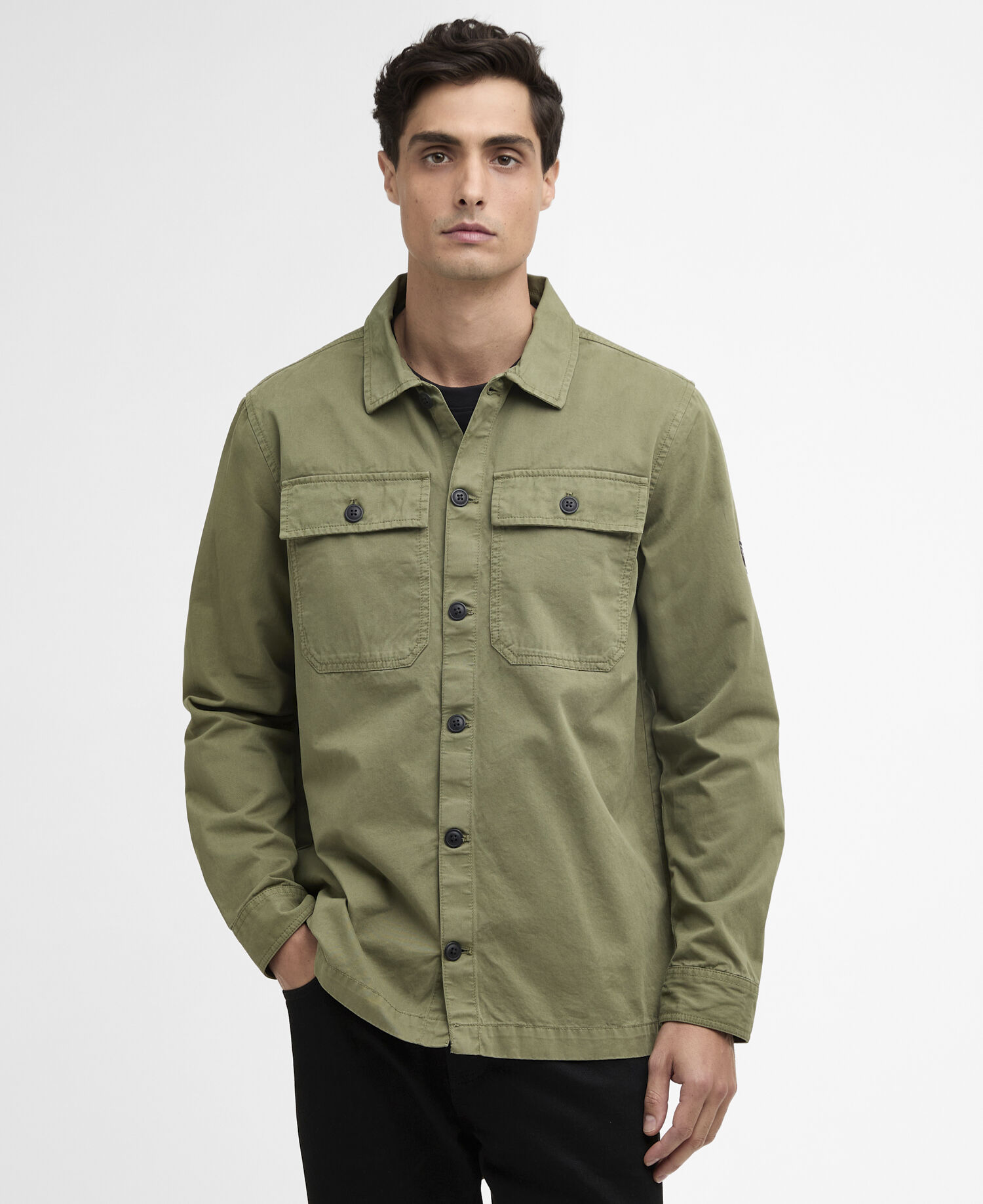 Arlo Overshirt Burnt Olive