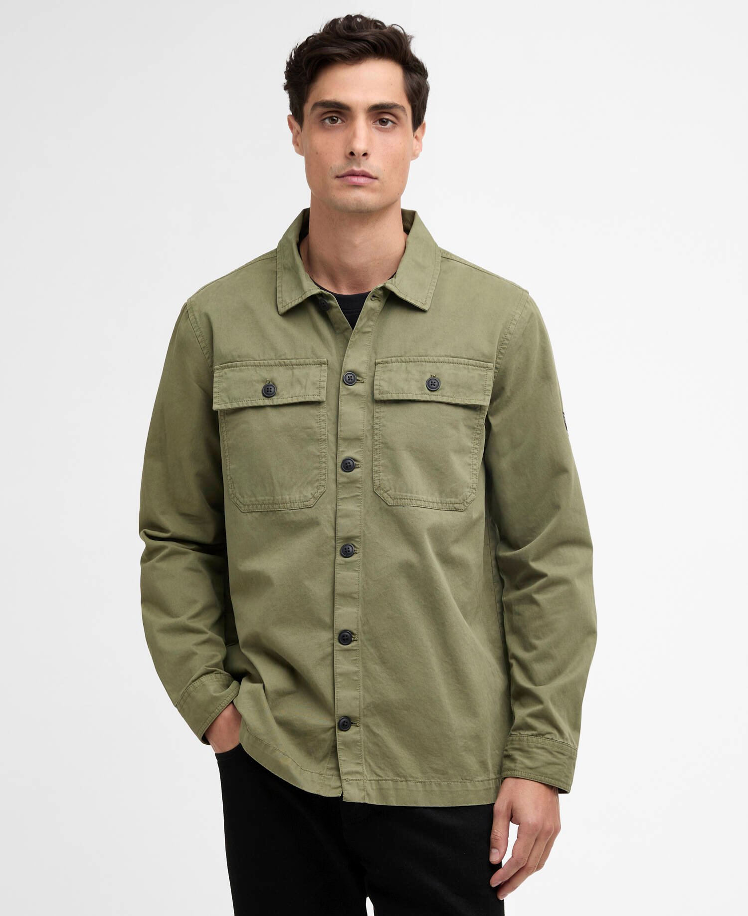 Arlo Overshirt Burnt Olive image number 0