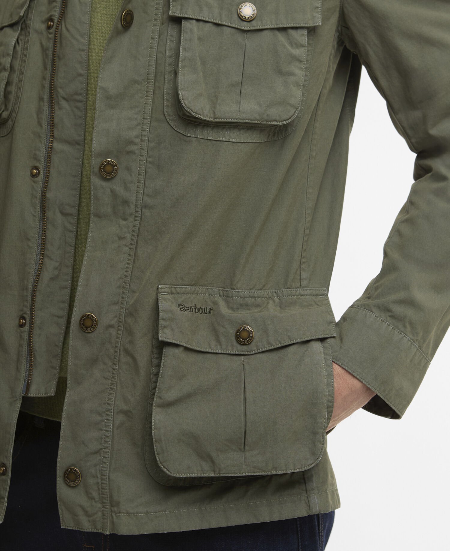 Jacke Corbridge Utility Dusty Olive