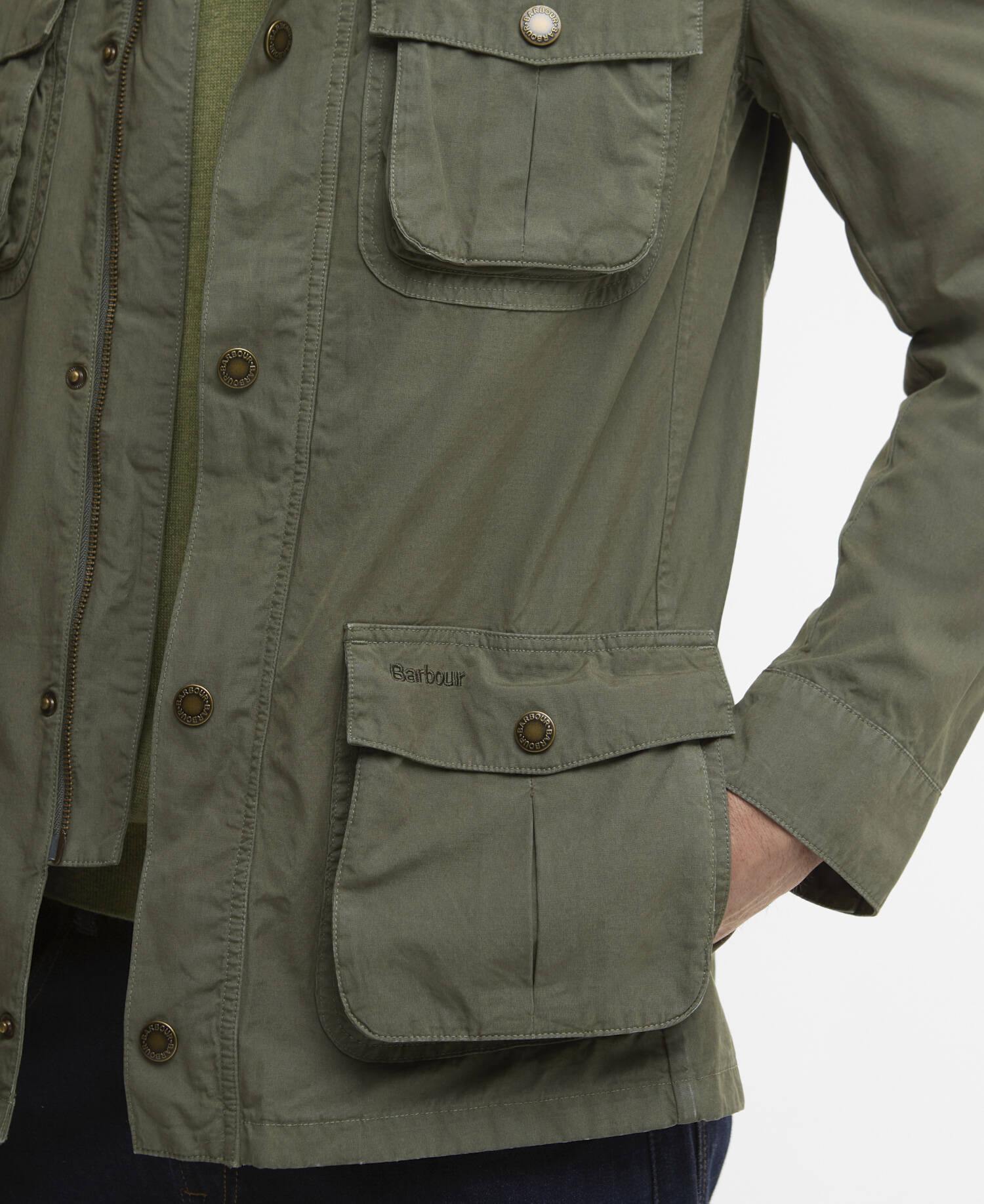 Jacke Corbridge Utility Dusty Olive image number 5
