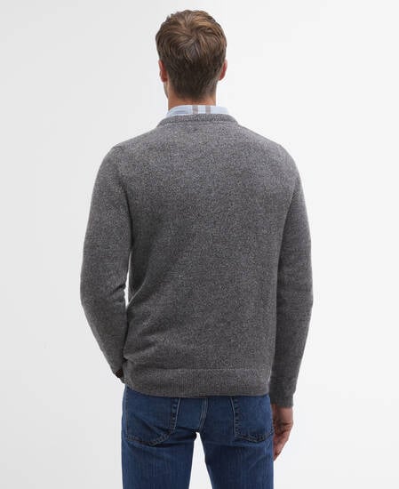 Essential Tisbury Crew-Neck Jumper Fog