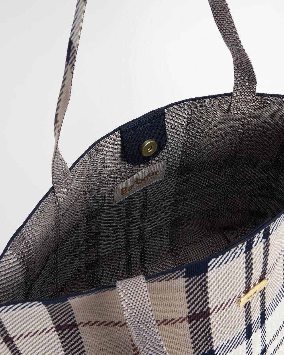 Layla Tartan Large Tote Bag