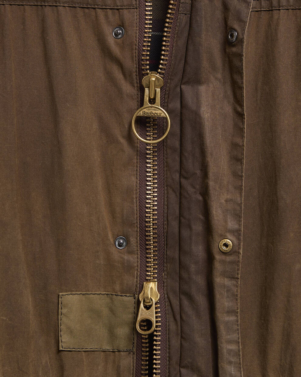 Barbour Re-Loved Men's Durham Waxed Jacket