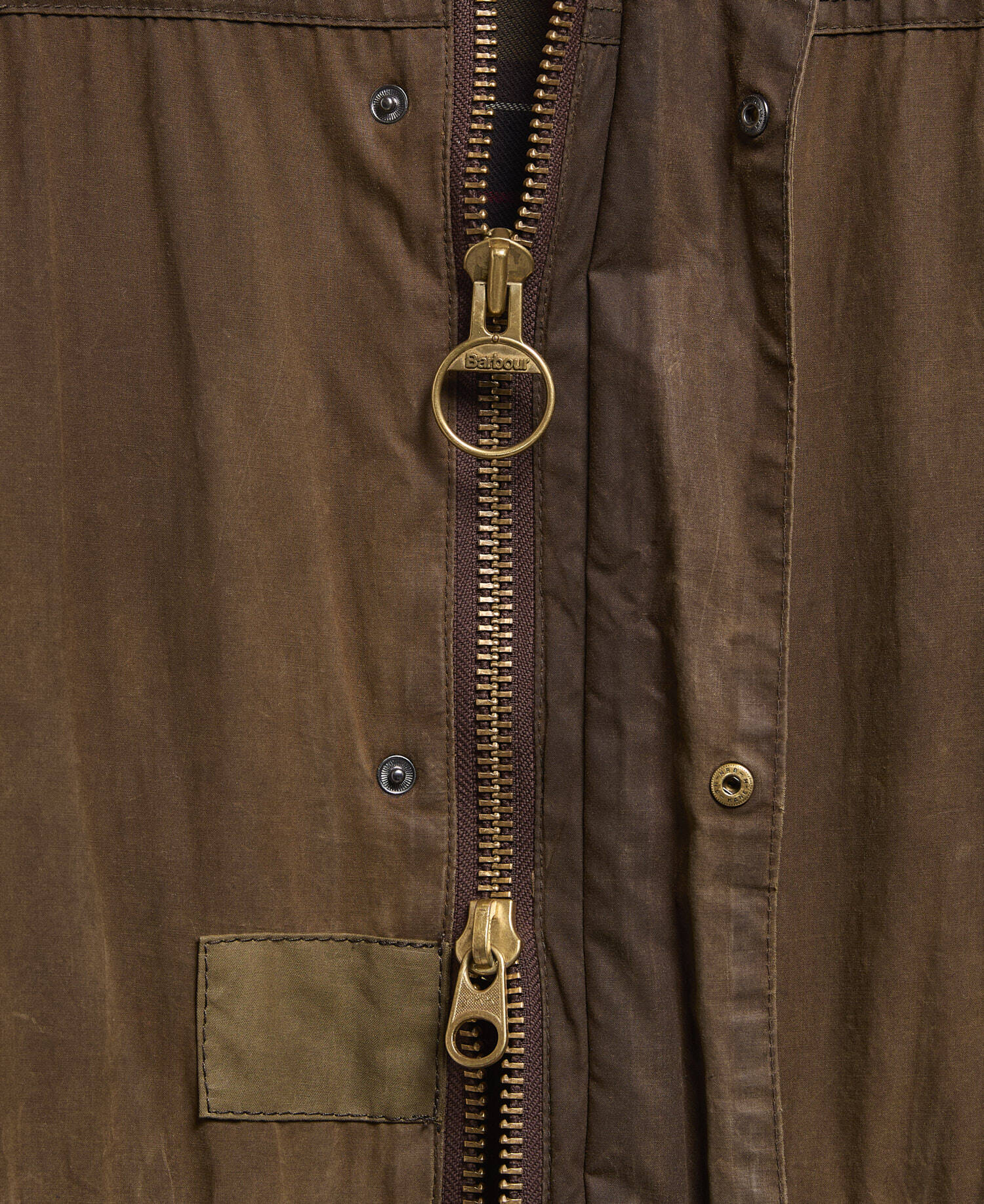 Barbour Re-Loved Men's Durham Waxed Jacket image number 4