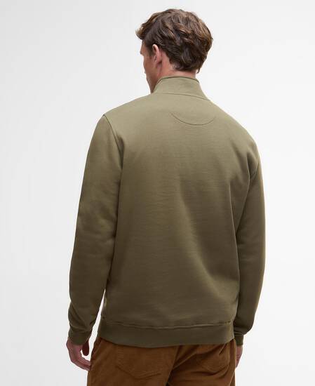 Haddon Half-Zip Sweatshirt Olive