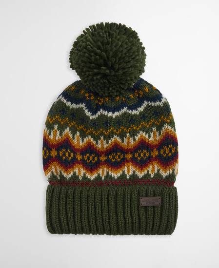 Set regalo per cani con fantasia Fair Isle Olive