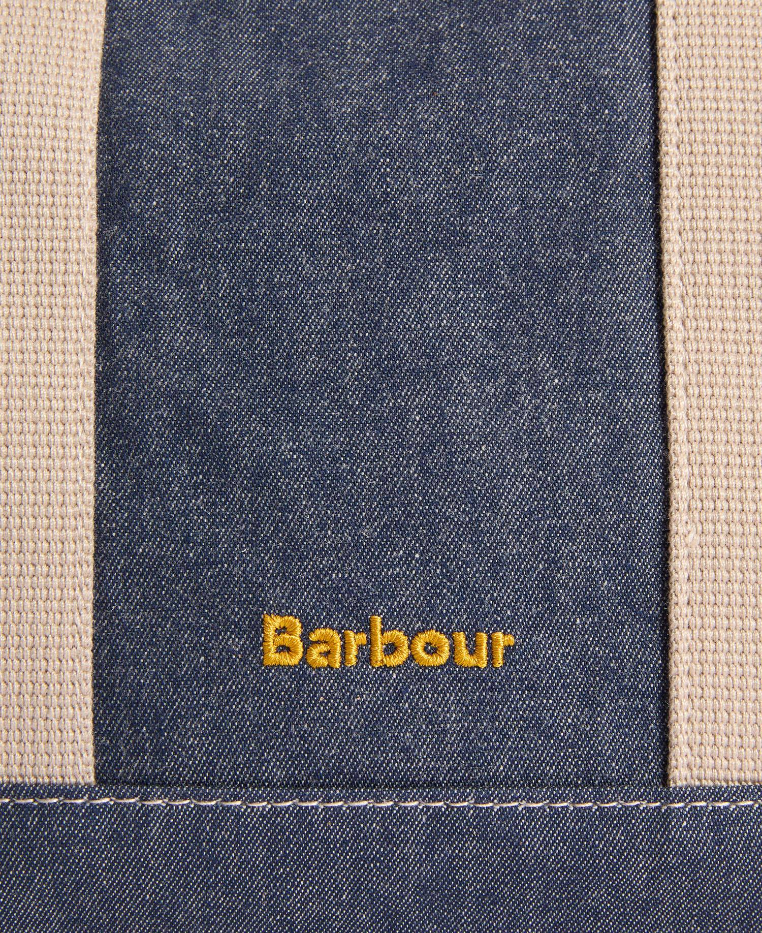 Mini borsa tote in denim Mya Indigo image number 3