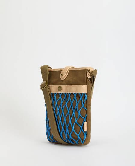 Paul Smith Loves Barbour Umh&auml;ngetasche Dark Sand