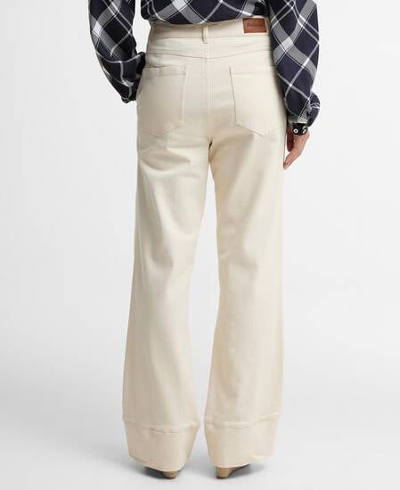 Hinton Flared Jeans Original Ecru