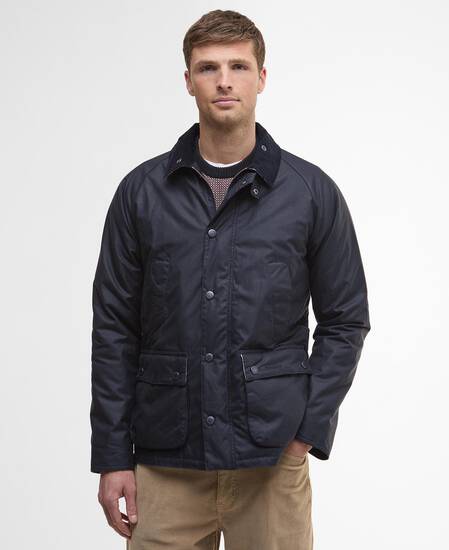 Ambleside Waxed Jacket Navy/Tartan Tbc