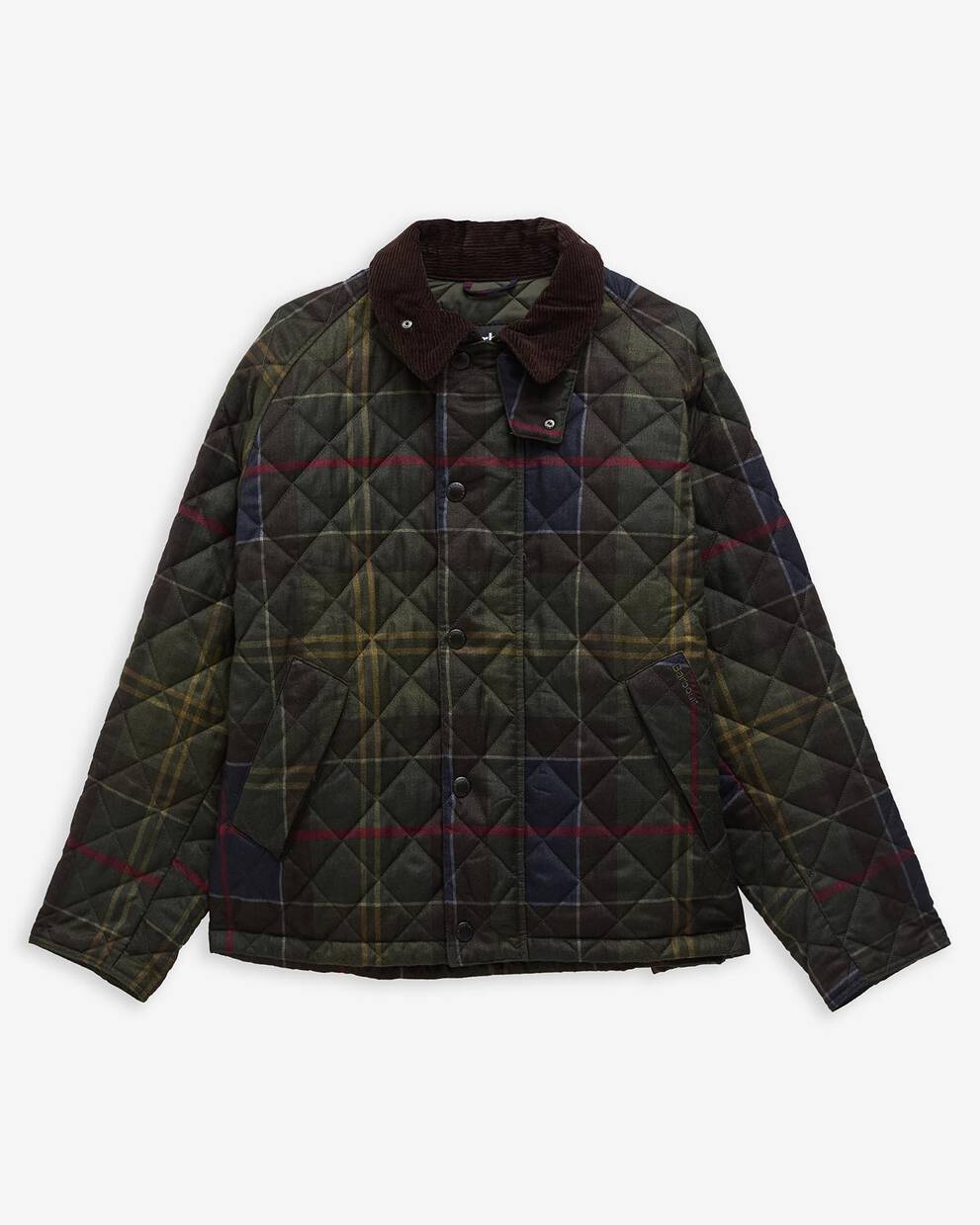 Giacca trapuntata in tartan Transport