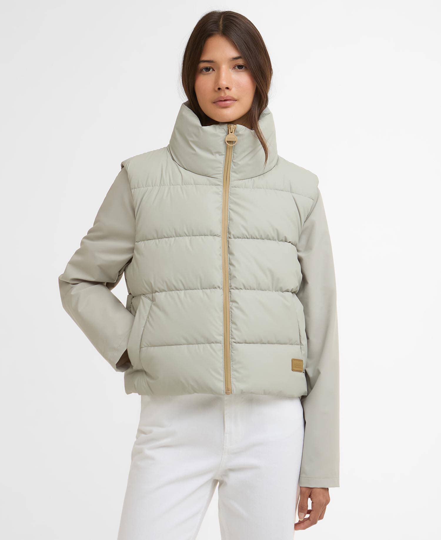 Phoenix Quilted Sweat Glacier Grey image number 0