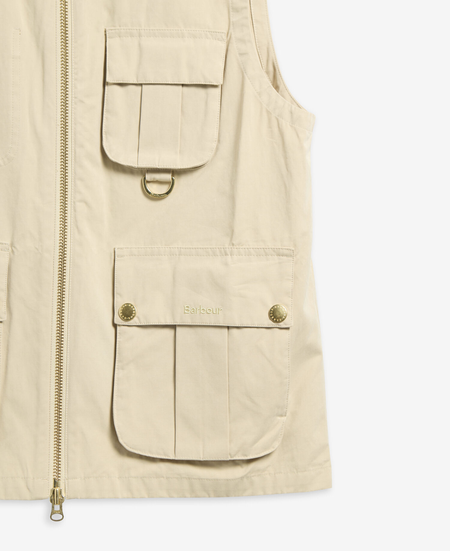 Gwen Gilet Pale Khaki / Dress