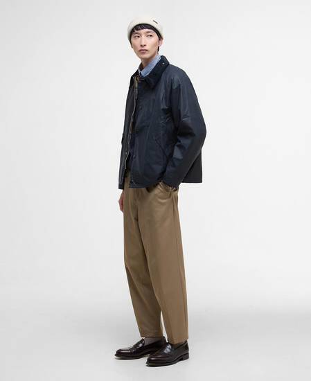 Transport Waxed Jacket Classic Navy