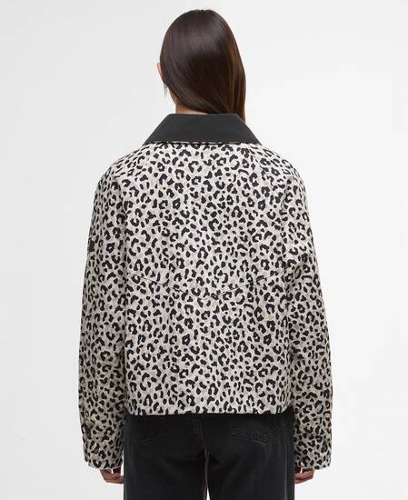 Warlock Printed Casual Jacket Jasmine Leopard Print