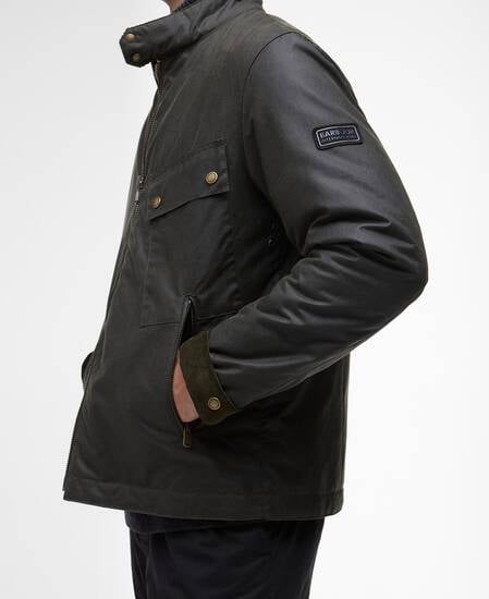 Chard Wax Jacket Archive Olive