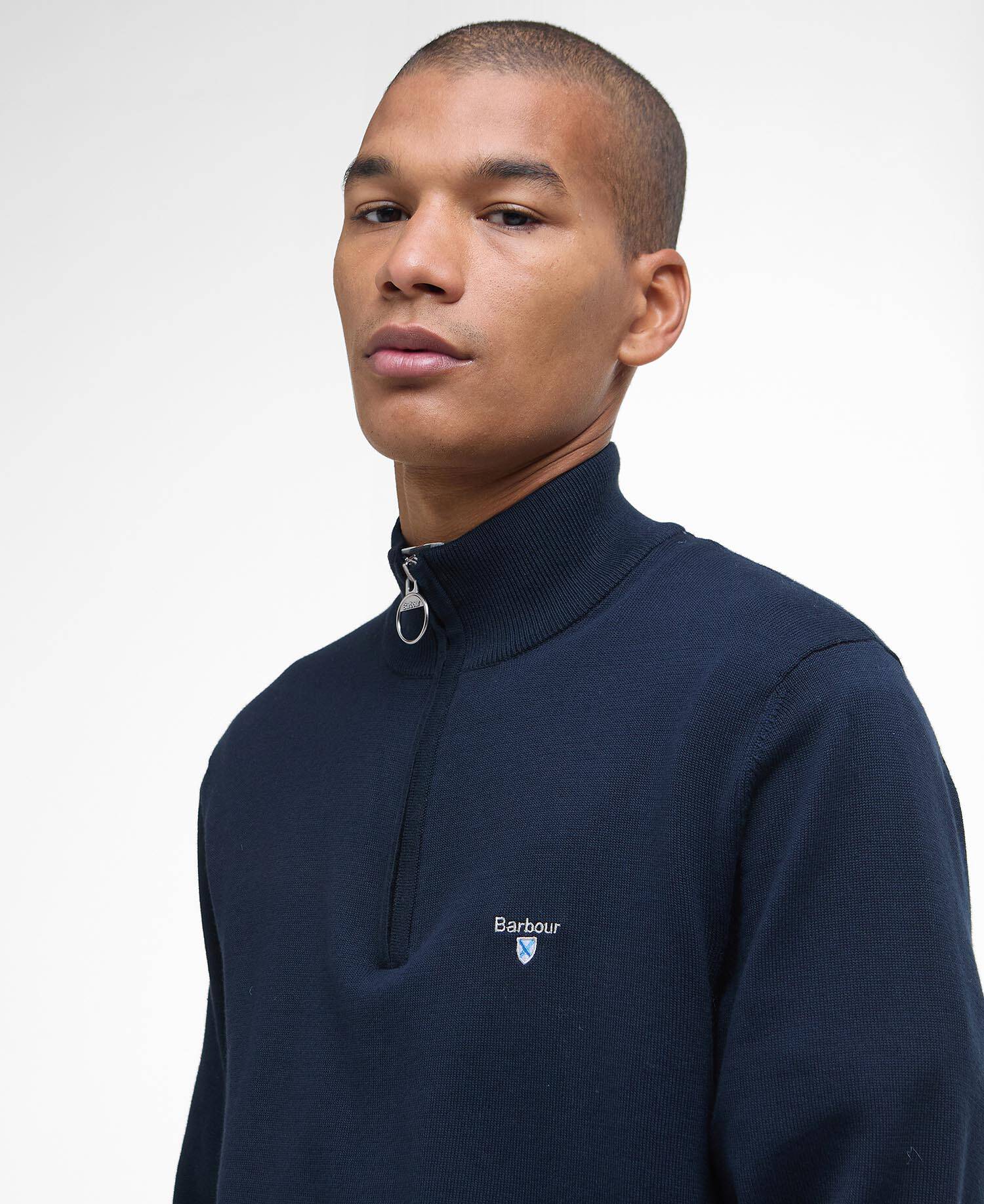 Pullover Lingwood Compact Cotton Half-Zip image number 3