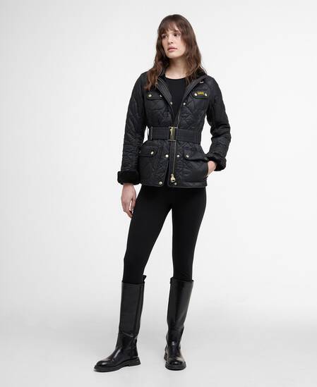 Modern International Polarquilt Jacket Black-Black