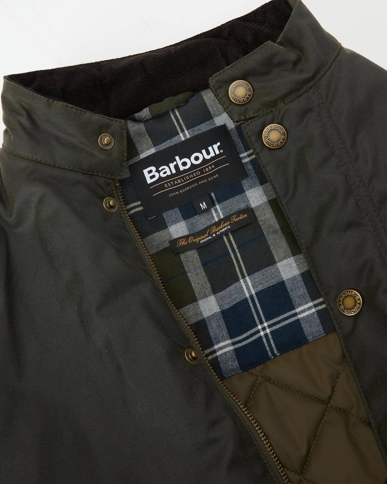Cordhill Wax Jacket Archive Olive image number 7