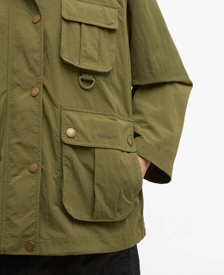 Giacca antipioggia Debbie Burnt Olive