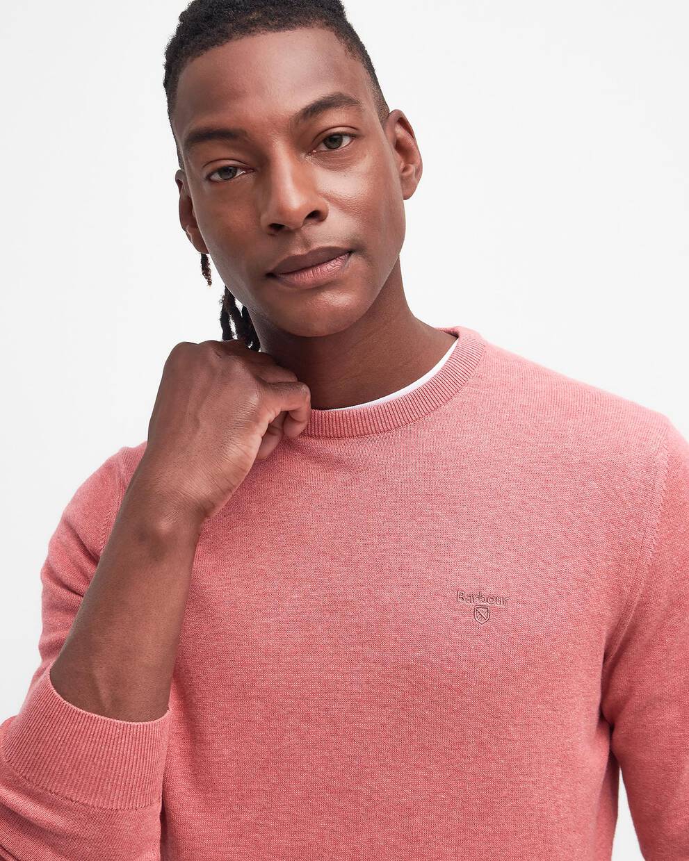 Maglione girocollo in cotone Pima