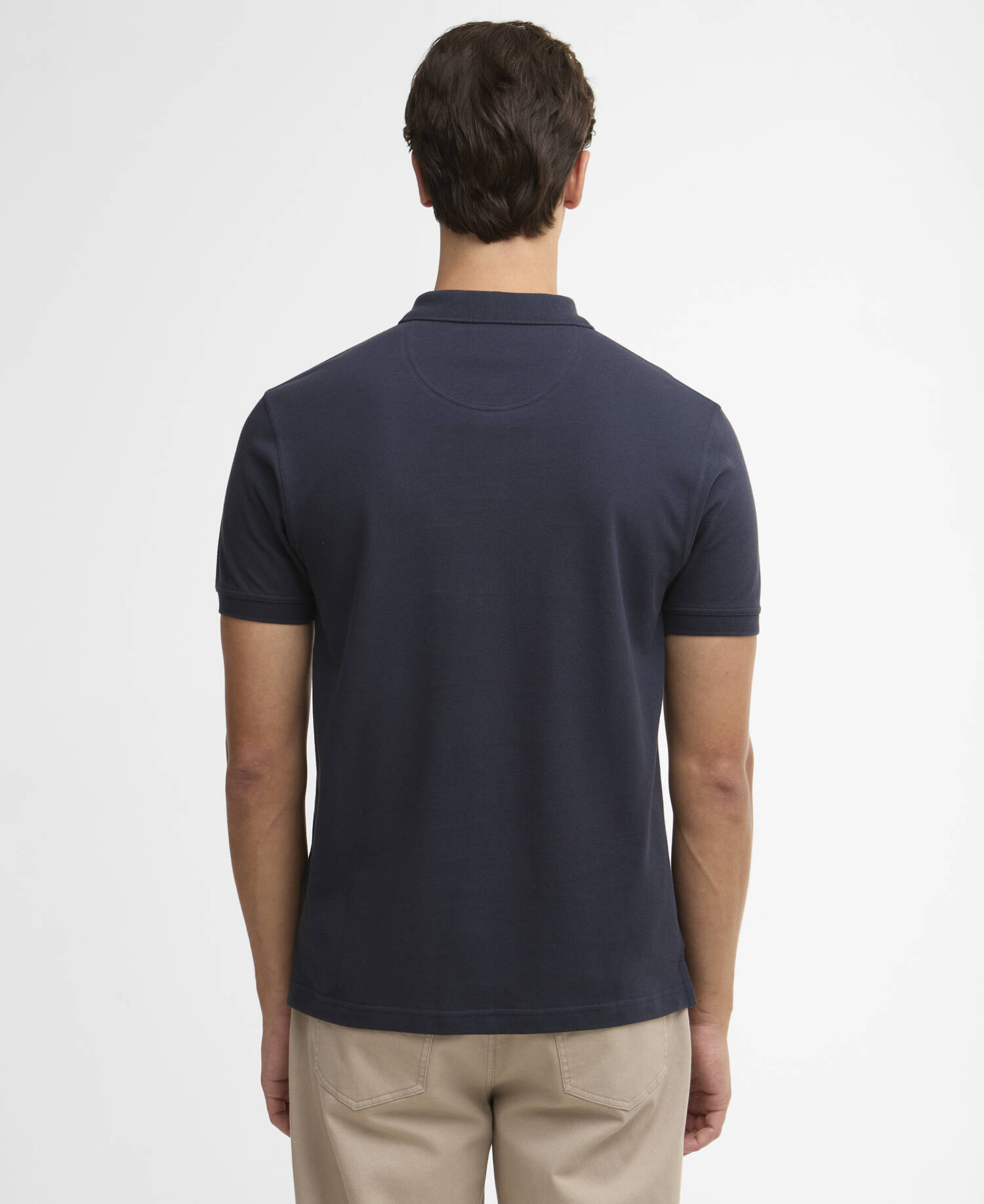 Poloshirt Pima Cotton Tailored New Navy image number 2