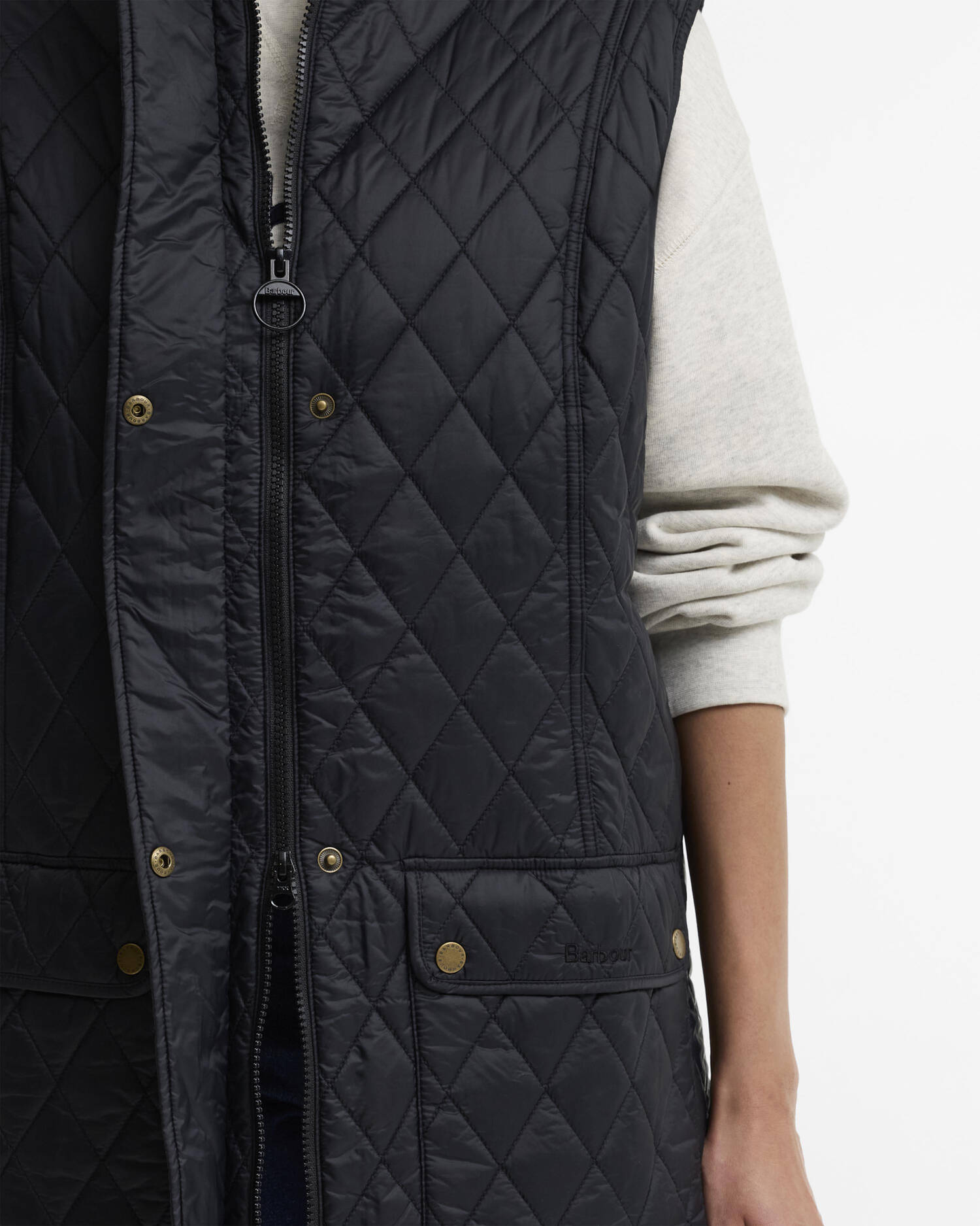 Otterburn Plus-Size Gilet Black image number 4