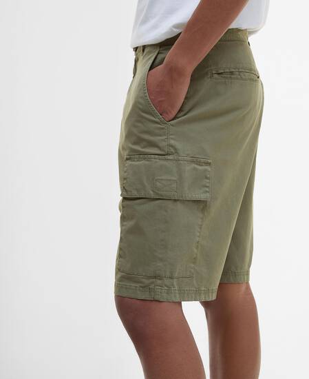 Twill Cargo Shorts Light Moss Twill Cargo Shorts Light Moss