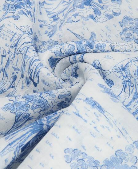 Sciarpa Wisteria White