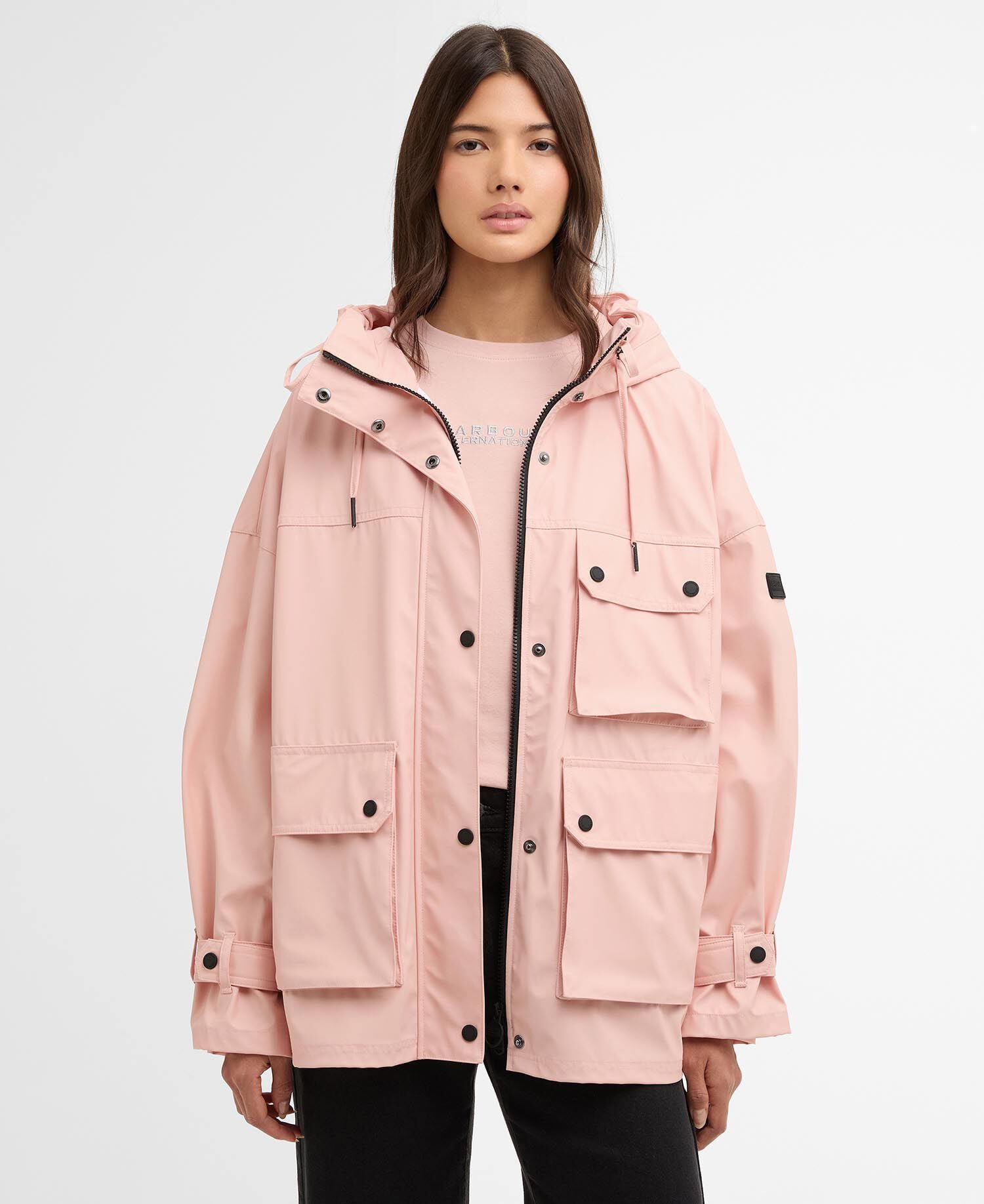Tika Showerproof Jacket Desert Pink