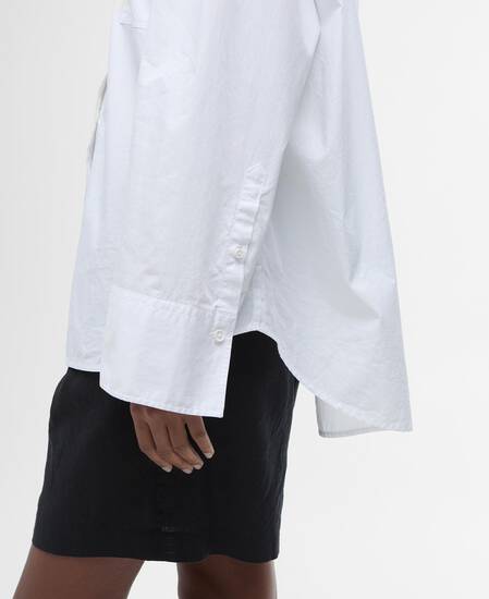 Angela Long-Sleeved Shirt Classic White
