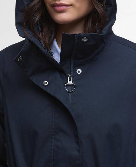 Bowlees Waterproof Jacket Deep Navy/Dress Tartan