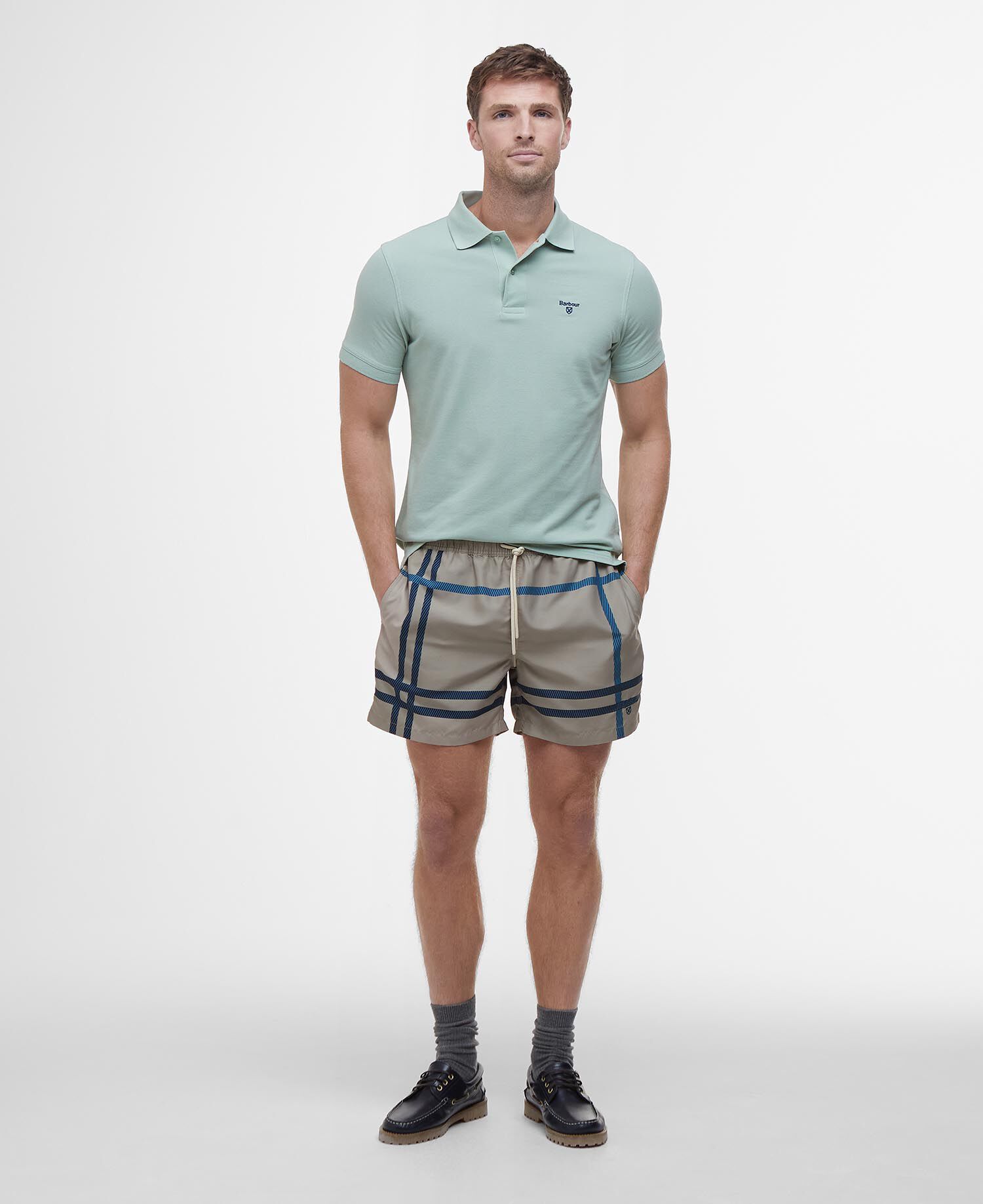 Lightweight Sports Short-Sleeved Polo Shirt Pale Apple
