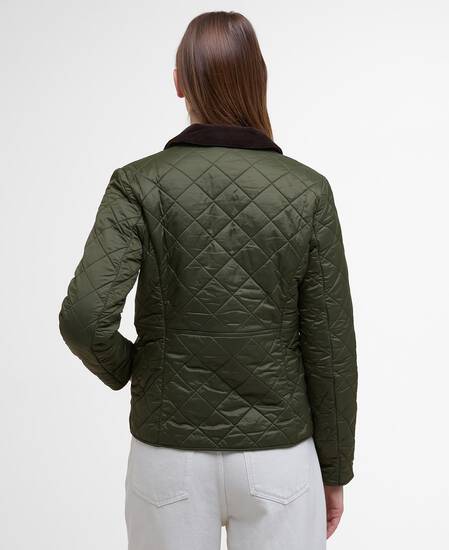 Deveron Polarquilt Jacket Olive-Pearl