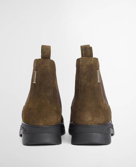 Stivaletti Chelsea Turnbull Oiled Olive Suede Stivaletti Chelsea Turnbull Oiled Olive Suede