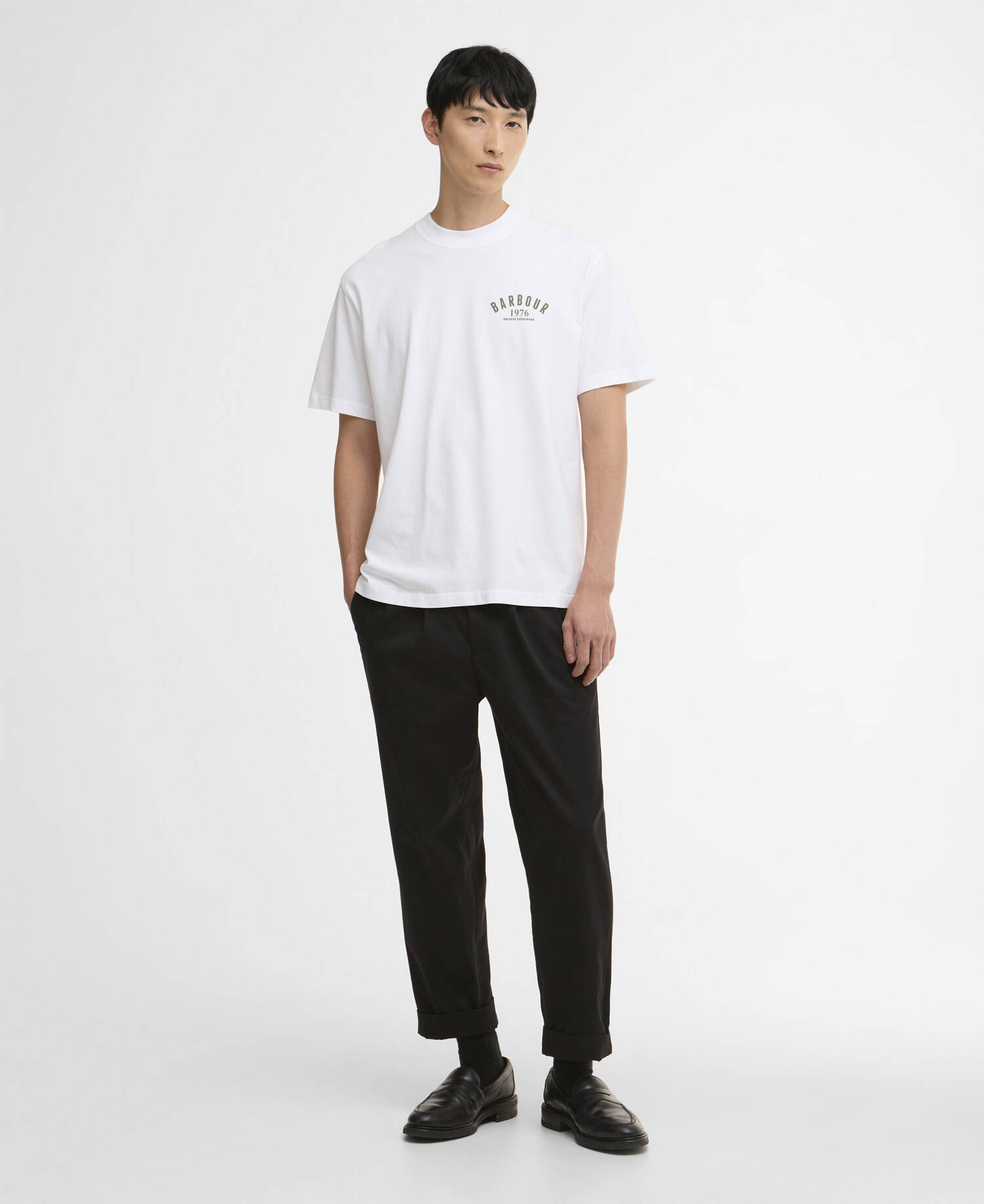 T-Shirt 1966 Graphic Oversized White image number 1