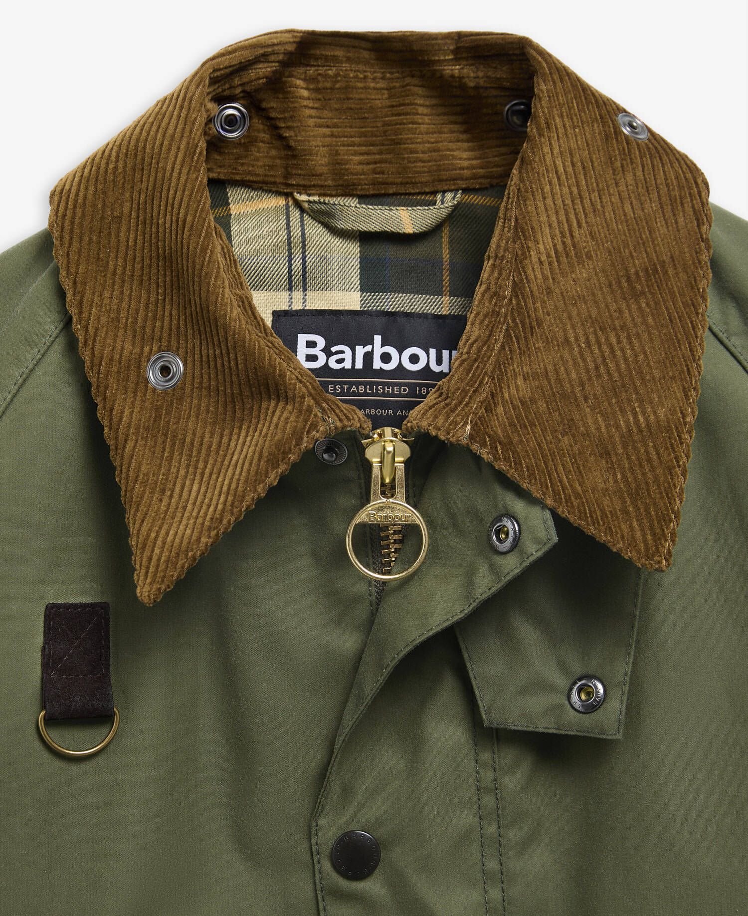 Spey Slim Waxed Jacket Light Moss image number 7