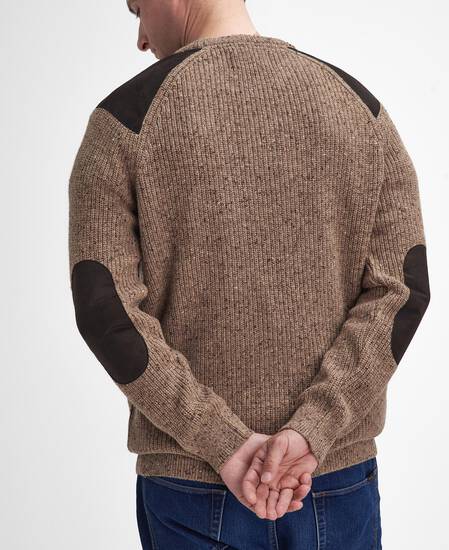 Raisthorpe Crew Neck Jumper Stone