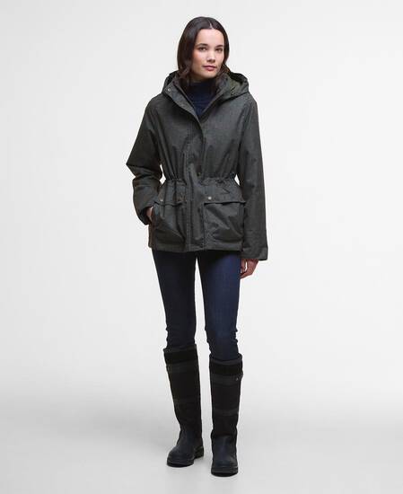 Dixon Waterproof Jacket Gardenia Tweed