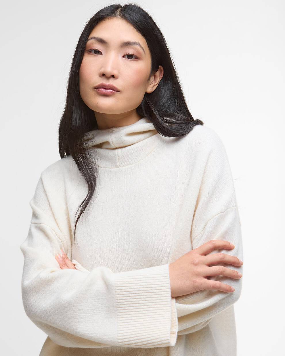 Evette Oversized Knitted Hoodie