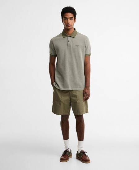Copgrove Tailored Polo Shirt Dusty Olive