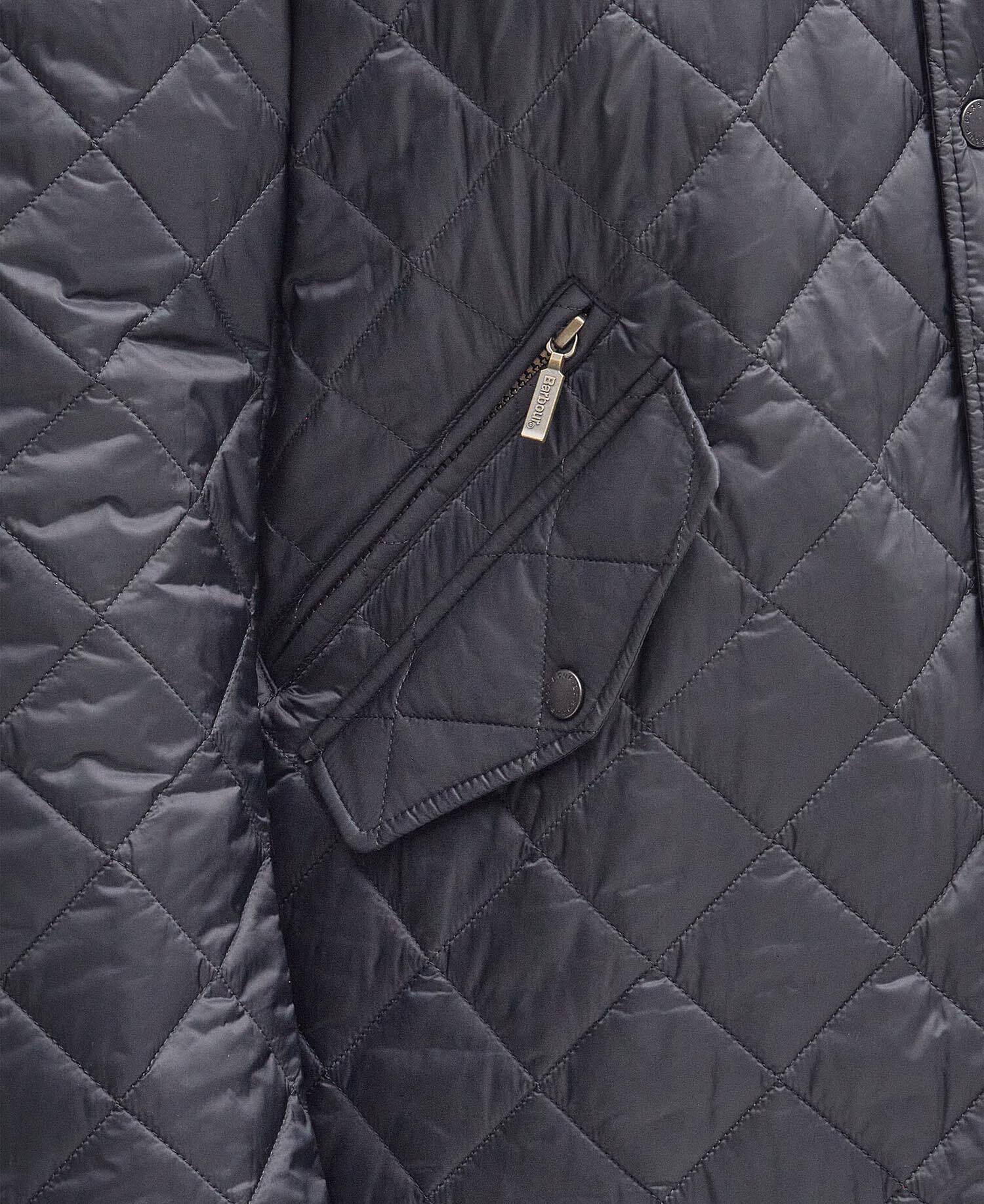 Flyweight Chelsea Quilted Jacket Classic Black image number 5