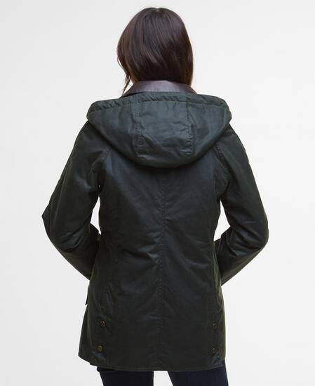Ivy Waxed Jacket Fern